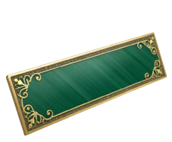 Green plate