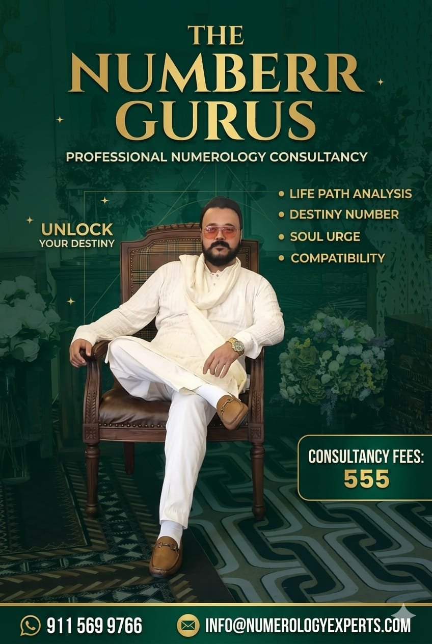 Expert numerology consultation for career, marriage, business, and life guidance